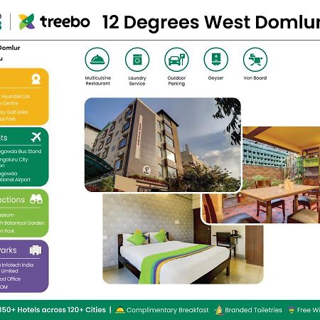 Treebo 12 Degrees West, 750 M From Embassy Golf Links Business Park Bangalore Bagian luar foto